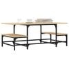 vidaXL Coffee Table Sonoma Oak 100x50.5x40 cm Engineered Wood