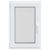 vidaXL Basement Window RISOR 60x90 cm Tilt&Turn DIN Left White