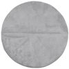 vidaXL Rug IZA Short Pile Scandinavian Look Grey &Oslash; 160 cm