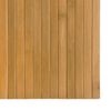 vidaXL Room Divider Natural Width 400 cm Height 165 cm Bamboo