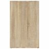 vidaXL Dressing Cabinet Sonoma Oak 80x40x65 cm Engineered Wood