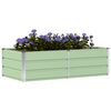 vidaXL Planter Green 160 x 80 x 45 cm Steel