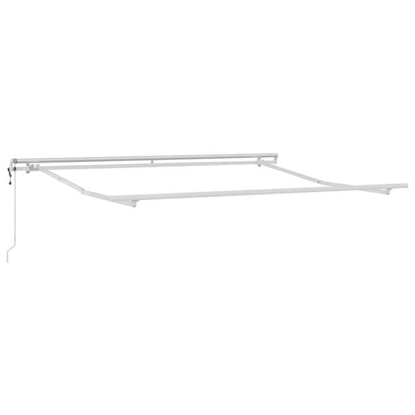 vidaXL Awning Frame White 300 x 250 cm Aluminium