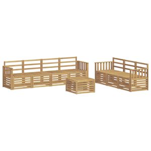 vidaXL Sofa Sets Solid Acacia Wood