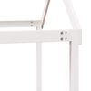 vidaXL Bunk Bed without Mattress White 90x190 cm Single Solid Wood Pine
