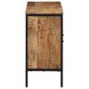 vidaXL Sideboard 105x35x70 cm Solid Rough Wood Mango