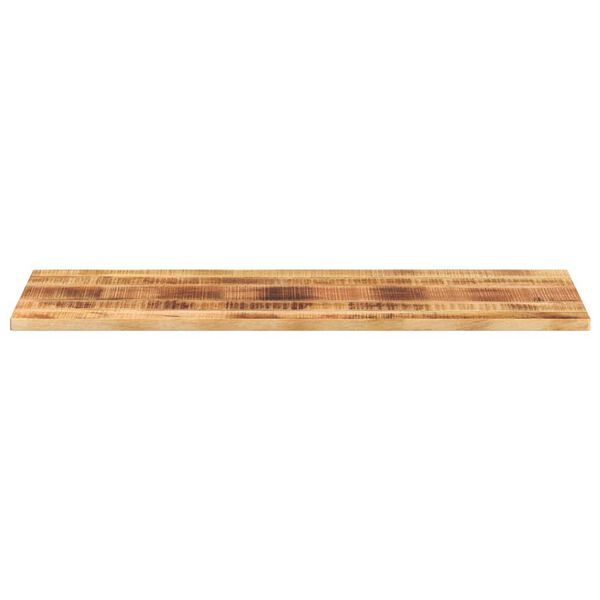 vidaXL Table Top 160x50x3.8 cm Rectangular Solid Wood Rough Mango