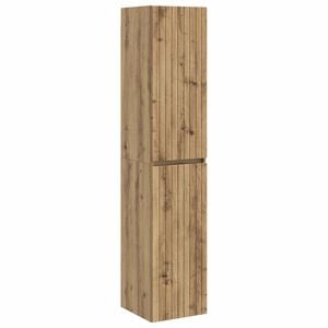 vidaXL Wall-mounted Bathroom Cabinet Artisan Oak 33 x 34.5 x 160 cm