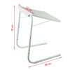 MESA LING Adjustable TV Tray Tavolino White