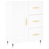 vidaXL Sideboard White 69.5x34x90 cm Engineered Wood