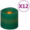 vidaXL Electric LED Candles 12pcs Warm White