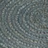 vidaXL Handmade Rug Jute Round 150 cm Olive Green