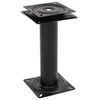 vidaXL Boat Seat Pedestal with 360&deg; Seat Swivel Steel