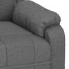 vidaXL Massage Chair Dark Grey Fabric