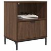 vidaXL Bedside Tables 2 pcs Brown oak 49 x 36 x 61 cm Engineered wood