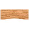 vidaXL Desk Top Light Brown 140x50x2,5 cm Solid Wood Oak Rectangular