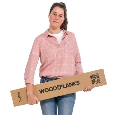 WallArt 30 pcs Wood Look Planks GL-WA32 Barnwood Oak Ash Grey