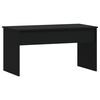 vidaXL Coffee Table Black 102x50.5x52.5 cm Engineered Wood