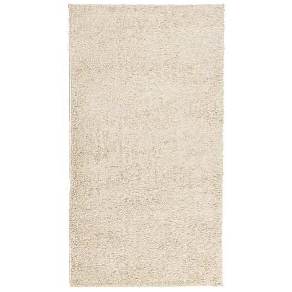 vidaXL Shaggy Rug PAMPLONA High Pile Modern Gold 60x110 cm
