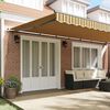 vidaXL Retractable Awning Multicolour 600 x 300 cm Polyester and Steel