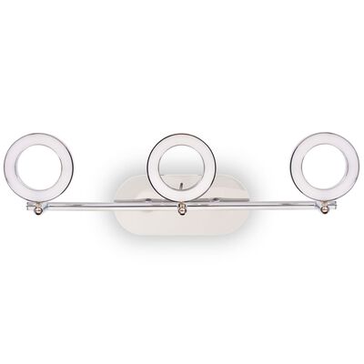 vidaXL LED Wall / Ceiling Lamp with 3 Lights Warm White
