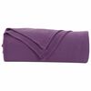 vidaXL Throw Blanket Purple 200 x 150 cm Fleece