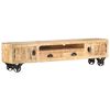 vidaXL TV Cabinet 150x30x37 cm Solid Mango Wood
