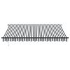 vidaXL Manual Retractable Awning Anthracite and White 400x350 cm