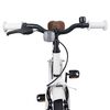 vidaXL Kids Bike 18'' for 5-7 Years Old White
