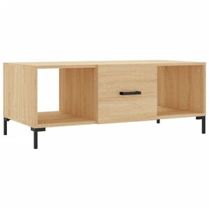 vidaXL Coffee Table Sonoma Oak 102x50x40 cm Engineered Wood