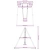 vidaXL Outdoor Swing Set with Swing
