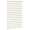 vidaXL Zebra Blind Marble Beige 140x200 cm Fabric Width 135.9 cm Polyester