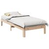 vidaXL Bed Frame without Mattress 80x200 cm Solid Wood Pine
