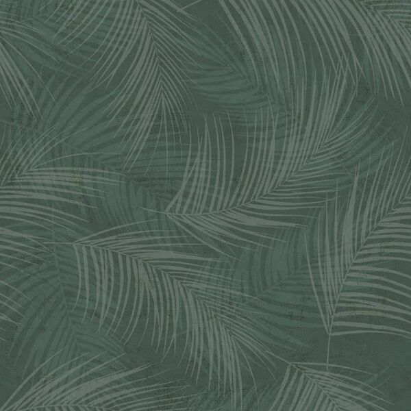 DUTCH WALLCOVERINGS Wallpaper Palm Green