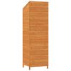 vidaXL Garden Shed Brown 55x52x174.5 cm Solid Wood Fir