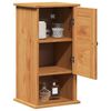vidaXL Bathroom Cabinet VIGO Brown and Honey Brown 37 x 34 x 71.5 cm