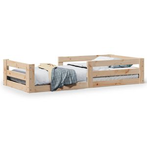 vidaXL Bed Frame without Mattress 80x160 cm Solid Wood Pine