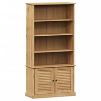 vidaXL Bookcase VIGO 85x35x170 cm Solid Wood Pine