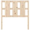 vidaXL Bed Headboard 105.5x4x100 cm Solid Wood Pine