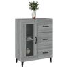vidaXL Sideboard Grey Sonoma 69.5x34x90 cm Engineered Wood