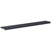 vidaXL Window Sill Anthracite with wood grain 140 x 25 x 4.5 cm PVC