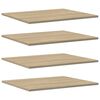 vidaXL Bookshelf Boards 8 pcs Sonoma Oak 60x50x1,5 cm Engineered Wood