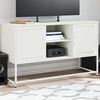vidaXL TV Cabinet White 100.5x39x60.5 cm Steel