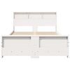 vidaXL Bed Frame with Headboard Wax Brown 90 x 200 cm Engineered Wood