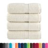 vidaXL Premium Wash Towels SOLUND 4 pcs Cream 30x30 cm 600 gsm