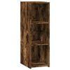 vidaXL Sideboard Smoked Oak 30x41x93 cm Engineered Wood
