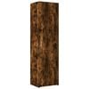 vidaXL Highboard Smoked Oak 50x42,5x185 cm Engineered Wood