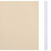 vidaXL Garden Privacy Screen PVC 35x0.19 m Cream