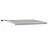 vidaXL Light Grey and White 4 x 2 m Polyester with PU coating