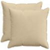vidaXL Cushion Cover 2 pcs HOUTEN Grey Green 55 x 55 cm Corduroy